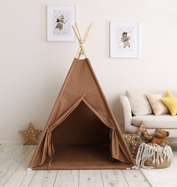 Tipi Tent Kiekeboe Karamel