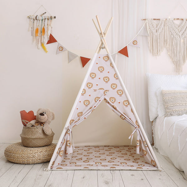 Tipi Tent Kiekeboe Leeuwtjes