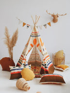Tipi Tent Native Vibe met Mat – afbeelding 2