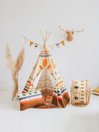 Tipi Tent Native Vibe met Mat – afbeelding 7