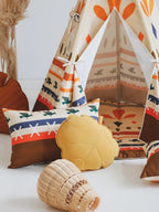 Tipi Tent Native Vibe met Mat – afbeelding 8
