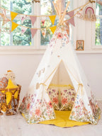 Tipi Tent Wilde Bloemen – afbeelding 4