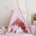 Roze tipi tent kind