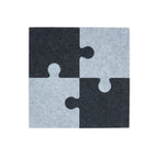 Vilten puzzelmat 4-delig grijs – afbeelding 3