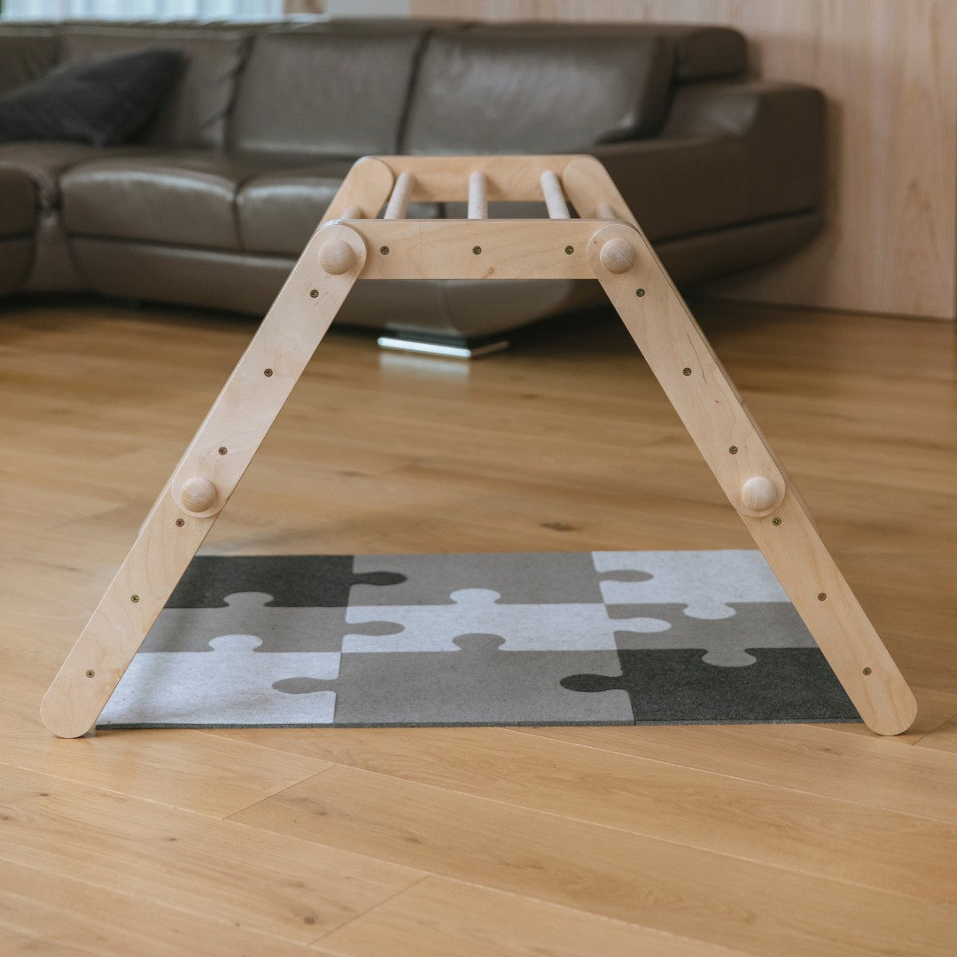 Vilten puzzelmat 9-delig grijs – afbeelding 5