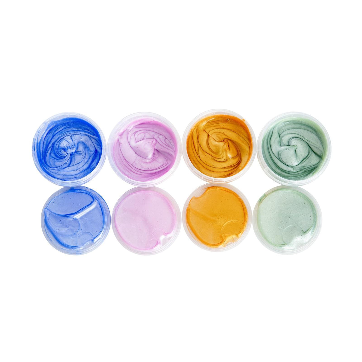 Vingerverf met glitter biologisch 4 x 90 g – afbeelding 7