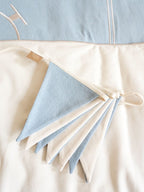 Vlaggenslinger kinderkamer jeansblauw – afbeelding 13