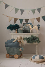 Vlaggenslinger kinderkamer mintgroen – afbeelding 3
