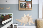 Wanddecoratie kinderkamer – houten dinosaurus stegosaurus – afbeelding 2