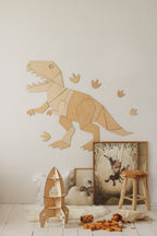 Wanddecoratie kinderkamer – houten dinosaurus T-rex – afbeelding 6