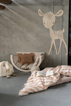Wanddecoratie kinderkamer – houten hert bosdieren – afbeelding 9