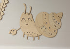 Wanddecoratie kinderkamer – houten krab – afbeelding 6