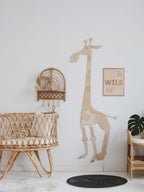 Wanddecoratie kinderkamer – houten poster Be Wild Kid