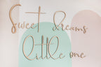 Wanddecoratie kinderkamer – houten tekstbord Sweet Dreams Little One – afbeelding 9