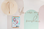 Wanddecoratie kinderkamer – houten tekstbord You Are My Sunshine – afbeelding 3
