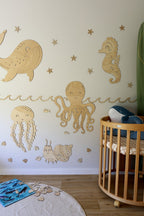 Wanddecoratie kinderkamer – houten zeepaardje – afbeelding 3