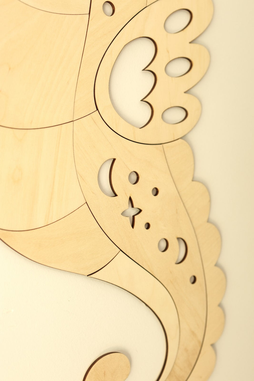 Wanddecoratie kinderkamer – houten zeepaardje – afbeelding 4