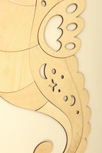 Wanddecoratie kinderkamer – houten zeepaardje – afbeelding 4
