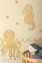 Wanddecoratie kinderkamer – houten zeepaardje – afbeelding 6