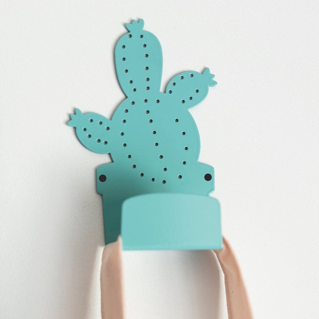 Wandhaken kinderkamer – metalen cactushaken set van 6 – afbeelding 2