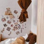 Wandplank kinderkamer met haakjes – teddybeer – afbeelding 5