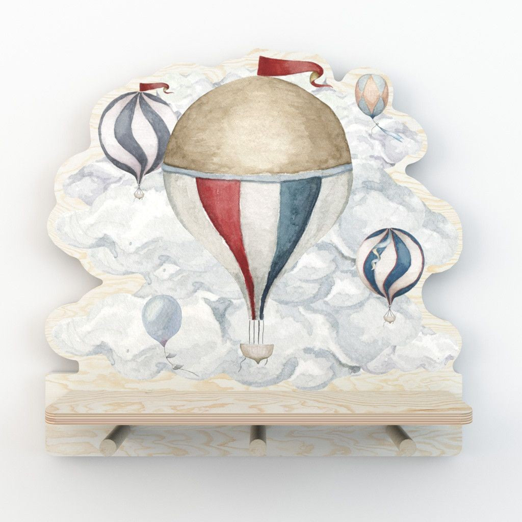 Wandplank kinderkamer – mini wandplank ballon – afbeelding 4