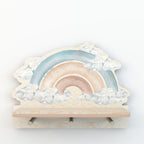Wandplank kinderkamer – mini wandplank blauwe regenboog – afbeelding 6