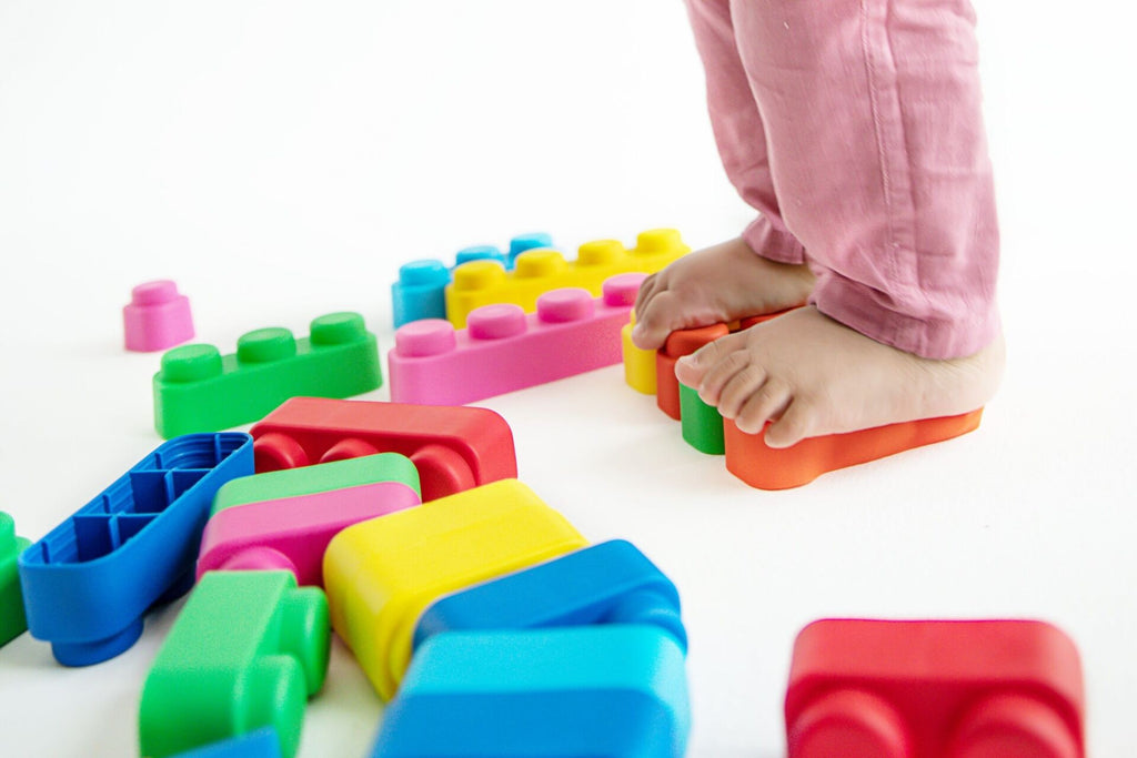 Zachte bouwblokken baby met wielen – 33 stuks – afbeelding 8