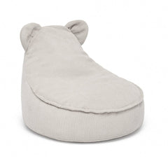 Zitzak Slimcord Teddy Grijs